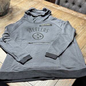 Limited Edition NFL Steelers Salute to Service Women’s Gray Sweatshirt